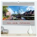 Papenburg-Panorama (hochwertiger Premium Wandkalender 2024 DIN A2 quer), Kunstdruck in Hochglanz - Andrea Dreegmeyer