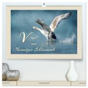 Vögel am Chemnitzer Schlossteich (hochwertiger Premium Wandkalender 2026 DIN A2 quer), Kunstdruck in Hochglanz - Heike Hultsch