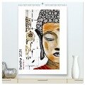 Buddha Relax (hochwertiger Premium Wandkalender 2024 DIN A2 hoch), Kunstdruck in Hochglanz - Katja M. Zippo