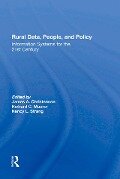 Rural Data, People, And Policy - Lis M. Maurer, Nancy Strang, James A Christenson