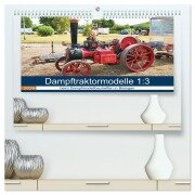 Cover-Bild zum Titel 'Dampftraktormodelle 1:3 beim Dampfmodellbautreffen in Bisingen (hochwertiger Premium Wandkalender 2026 DIN A2 quer), Kunstdruck in Hochglanz' von 'Geiger Günther'