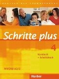 Schritte plus 4. Kursbuch + Arbeitsbuch - Silke Hilpert, Daniela Niebisch, Franz Specht, Monika Reimann, Andreas Tomaszewski