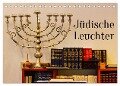 Jüdische Leuchter (Tischkalender 2024 DIN A5 quer), CALVENDO Monatskalender - Hans-Georg Vorndran