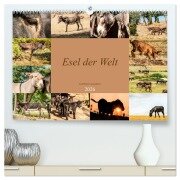 Esel der Welt - Lieblings Langohren (hochwertiger Premium Wandkalender 2026 DIN A2 quer), Kunstdruck in Hochglanz - Meike Bölts