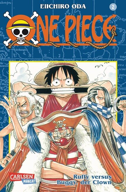 One Piece 02. Ruffy versus Buggy, der Clown - Eiichiro Oda