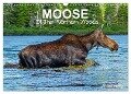 MOOSE Of The Northern Woods (Wall Calendar 2024 DIN A3 landscape), CALVENDO 12 Month Wall Calendar - Philippe Henry