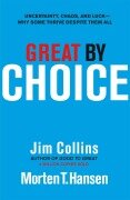 Cover-Bild zum Titel 'Great by Choice' von 'Jim Collins, Morten T. Hansen'