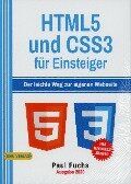 Cover-Bild zum Titel 'HTML5 und CSS3 für Einsteiger' von 'Paul Fuchs'