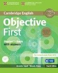 Objective First Student's Book Pack (Student's Book with Answers and Class Audio Cds(2)) - Annette Capel, Wendy Sharp