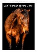 Mit Pferden durchs Jahr / Planer (Wandkalender 2024 DIN A3 hoch), CALVENDO Monatskalender - Yvonne Obermüller Fotografie