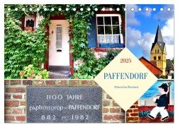 PAFFENDORF - Malerisches Rheinland (Tischkalender 2025 DIN A5 quer), CALVENDO Monatskalender - Henning von Löwis of Menar