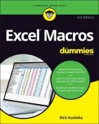 Cover-Bild zum Titel 'Excel Macros for Dummies' von 'Dick Kusleika'