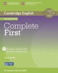 Complete First - Second Edition. Teacher's Book with Teacher's Resource CD-ROM - Guy Brook-Hart