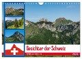 Gesichter der Schweiz - Walliser Weiden (Wandkalender 2024 DIN A4 quer), CALVENDO Monatskalender - Alain Gaymard