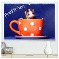 Frettchen - Ferrets (hochwertiger Premium Wandkalender 2024 DIN A2 quer), Kunstdruck in Hochglanz - Jeanette Hutfluss