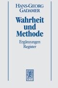 Cover-Bild zum Titel 'Hermeneutik II. Wahrheit und Methode' von 'Hans-Georg Gadamer'