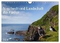 Vogelwelt und Landschaft der Färöer (Wandkalender 2024 DIN A4 quer), CALVENDO Monatskalender - Anna-Barbara Utelli