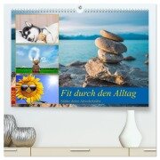 Fit durch den Alltag - stärke deine Abwehrkräfte (hochwertiger Premium Wandkalender 2026 DIN A2 quer), Kunstdruck in Hochglanz - Susan Michel