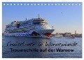 Cruiseliner in Warnemünde (Tischkalender 2024 DIN A5 quer), CALVENDO Monatskalender - Patrick Le Plat