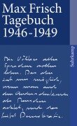 Cover-Bild zum Titel 'Tagebuch 1946-1949' von 'Max Frisch'
