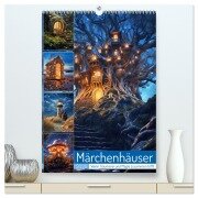 Märchenhäuser (hochwertiger Premium Wandkalender 2025 DIN A2 hoch), Kunstdruck in Hochglanz - Steffen Gierok-Latniak