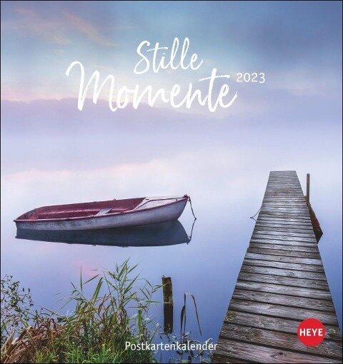 Stille Momente Postkartenkalender 2023 - 