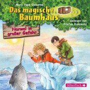 Cover-Bild zum Titel 'Narwal in großer Gefahr (Das magische Baumhaus 57)' von 'Mary Pope Osborne'
