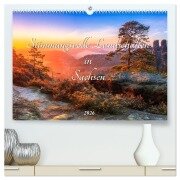 Cover-Bild zum Titel 'Stimmungsvolle Landschaften in Sachsen 2026 (hochwertiger Premium Wandkalender 2026 DIN A2 quer), Kunstdruck in Hochglanz' von 'Daniela Beyer (Moqui)'