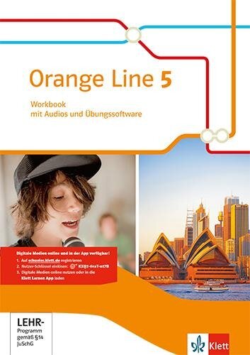 Orange Line. Workbook mit Audio-CD und Übungssoftware 9. Schuljahr. Ausgabe 2014 - 