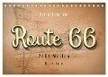Route 66 - 2451 Meilen Nostalgie (Tischkalender 2024 DIN A5 quer), CALVENDO Monatskalender - Peter Roder