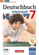 Cover-Bild zum Titel 'Deutschbuch 7. Schuljahr. Gymnasium Allgemeine Ausgabe. Arbeitsheft mit Lösungen und CD-ROM' von 'Cordula Grunow, Angela Mielke, Deborah Mohr, Vera Potthast, Irmgard Schick'