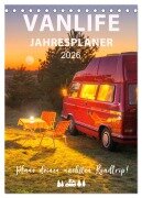 Cover-Bild zum Titel 'Vanlife Jahresplaner (Tischkalender 2026 DIN A5 hoch), CALVENDO Monatskalender' von 'Mario Weigt'