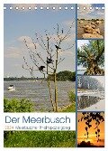 Der Meerbusch - Meerbuscher Rheinspaziergang (Tischkalender 2024 DIN A5 hoch), CALVENDO Monatskalender - Bettina Hackstein