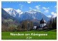 Wandern am Königssee (Wandkalender 2024 DIN A4 quer), CALVENDO Monatskalender - Carmen Vogel