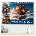 Steampunk Luftfahrt (hochwertiger Premium Wandkalender 2025 DIN A2 quer), Kunstdruck in Hochglanz - Sabine Löwer