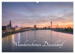 Wunderschönes Düsseldorf (Wandkalender 2025 DIN A2 quer), CALVENDO Monatskalender - Michael Valjak