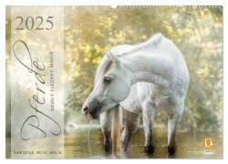 Pferde - Anmut, Eleganz, Magie (Wandkalender 2025 DIN A2 quer), CALVENDO Monatskalender - Sabrina Mischnik