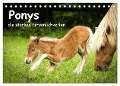 Ponys, die starken Persönlichkeiten (Tischkalender 2024 DIN A5 quer), CALVENDO Monatskalender - Berit Seiboth