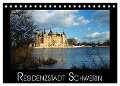 Residenzstadt Schwerin (Tischkalender 2024 DIN A5 quer), CALVENDO Monatskalender - Lucy M. Laube
