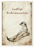 Lustige Erdmännchen (Wandkalender 2024 DIN A2 hoch), CALVENDO Monatskalender - Heike Hultsch