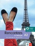 Cover-Bild zum Titel 'Rencontres en français A2 - Hybride Ausgabe allango' von ''