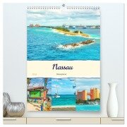 Cover-Bild zum Titel 'Nassau - Reiseplaner (hochwertiger Premium Wandkalender 2026 DIN A2 hoch), Kunstdruck in Hochglanz' von 'Nina Schwarze'