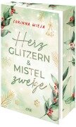 Cover-Bild zum Titel 'Herzglitzern und Mistelzweige' von 'Corinna Wieja'