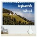Bergbauernhöfe im Ultental (hochwertiger Premium Wandkalender 2024 DIN A2 quer), Kunstdruck in Hochglanz - Gert Pöder