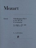 Mozart, Wolfgang Amadeus - Violinkonzert Nr. 3 G-dur KV 216 (Klavierauszug) - Wolfgang Amadeus Mozart