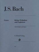 Cover-Bild zum Titel 'Kleine Präludien und Fughetten' von 'Johann Sebastian Bach'