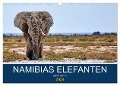 Namibias Elefanten (Wandkalender 2024 DIN A3 quer), CALVENDO Monatskalender - Wibke Woyke