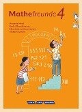 Mathefreunde 4. Schuljahr - Nord - Schülerbuch mit Kartonbeilagen - Jana Elsner, Kathrin Fiedler, Ursula Kluge, Isabel Miedtke, Birgit Schlabitz