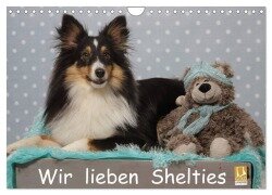 Wir lieben Shelties (Wandkalender 2026 DIN A4 quer), CALVENDO Monatskalender - Marion Reiß - Seibert