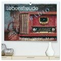 Lebensfreude Radio (hochwertiger Premium Wandkalender 2024 DIN A2 quer), Kunstdruck in Hochglanz - Herzog von Laar am Rhein